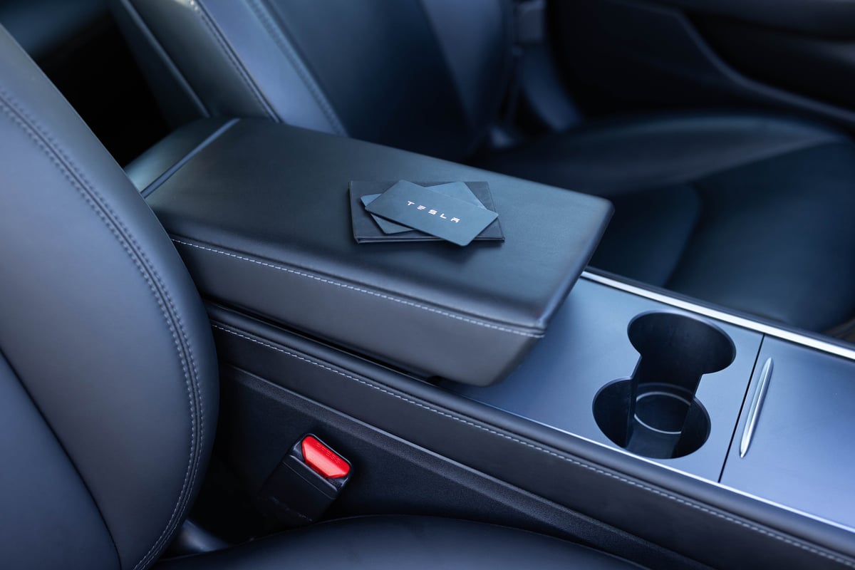 Tesla key card access